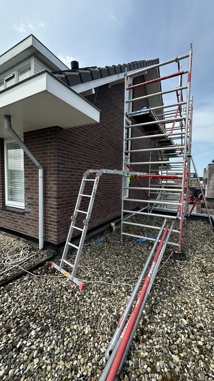 Team op het dak